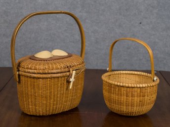 Farnum Nantucket Lightship Purse And Other Basket (CTF10)