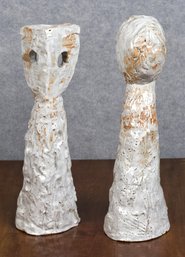 Two Brian Burnett Stoneware Figures (CTF20)