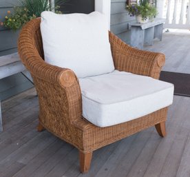 Ethan Allen Wicker Patio Chair (CTF20)