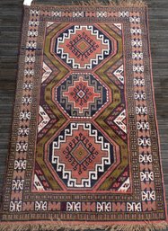 Vintage Oriental Scatter Rug (CTF20)