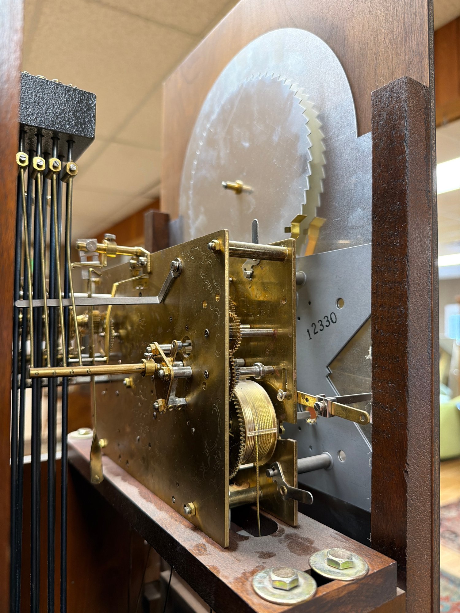 Vintage John Goddard / Sligh Grandfather Clock (CTF50) #61021 ...