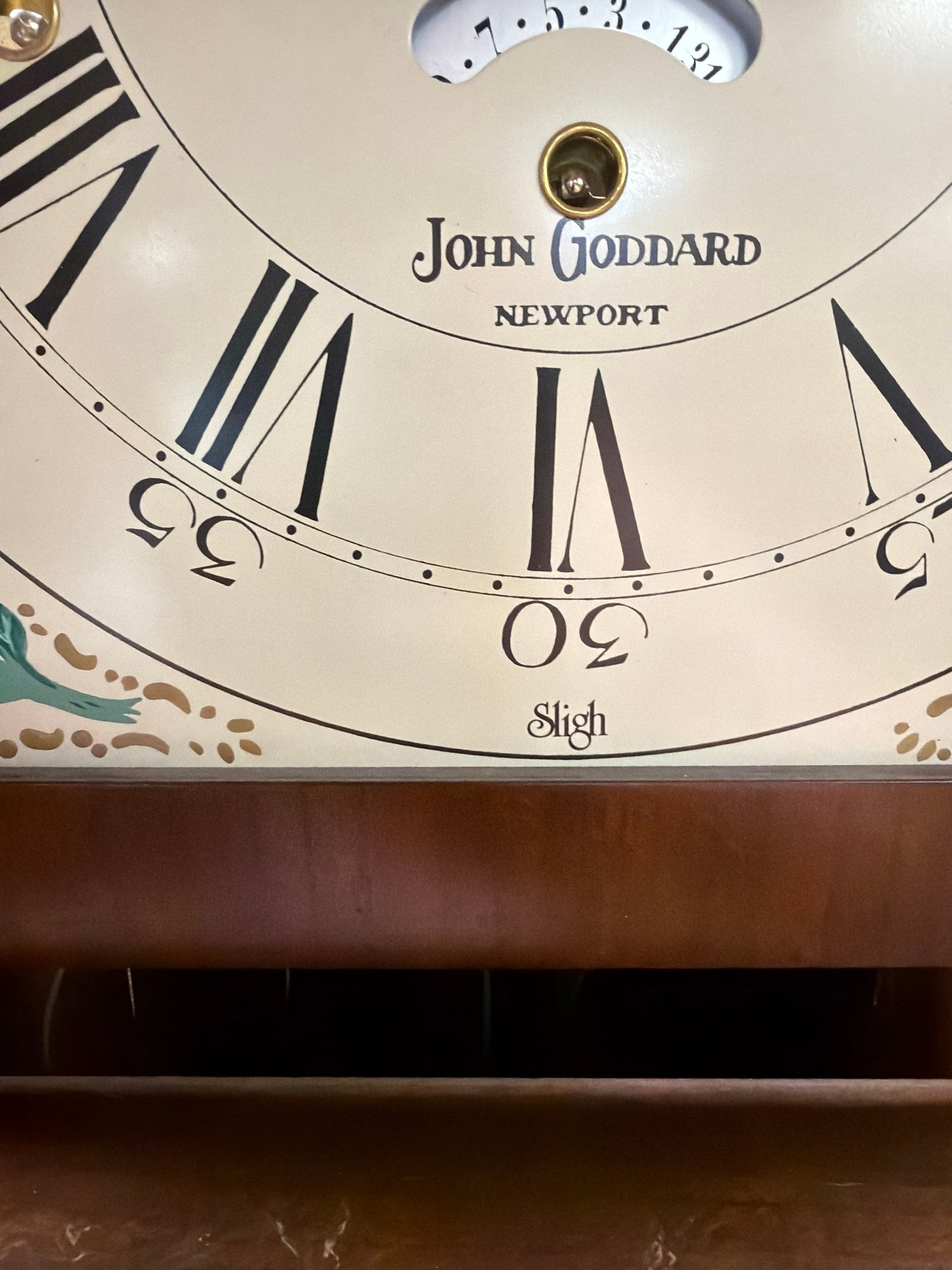 Vintage John Goddard / Sligh Grandfather Clock (CTF50) #61021 ...