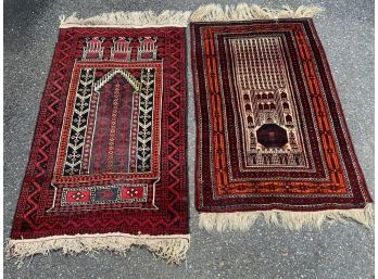 Two Oriental Prayer Rugs (CTF10)