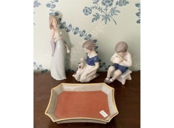 Two B & G Figures, Lladro, Royal Copenhagen (CTF10)