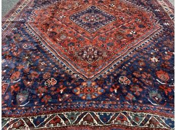 Vintage Hand Made Room Size Oriental Rug (CTF20)