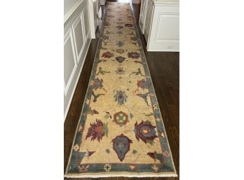 Handmade Wool Hall Rug(CTF10)
