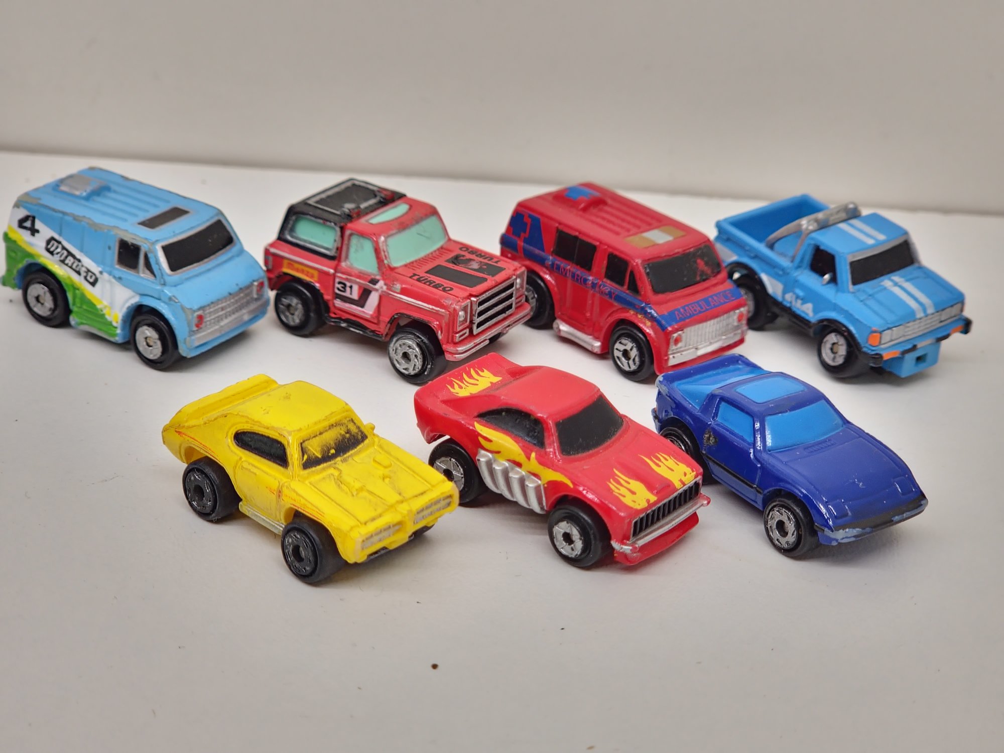 lot micro machines : 7 Avions et 5 petits bateaux
