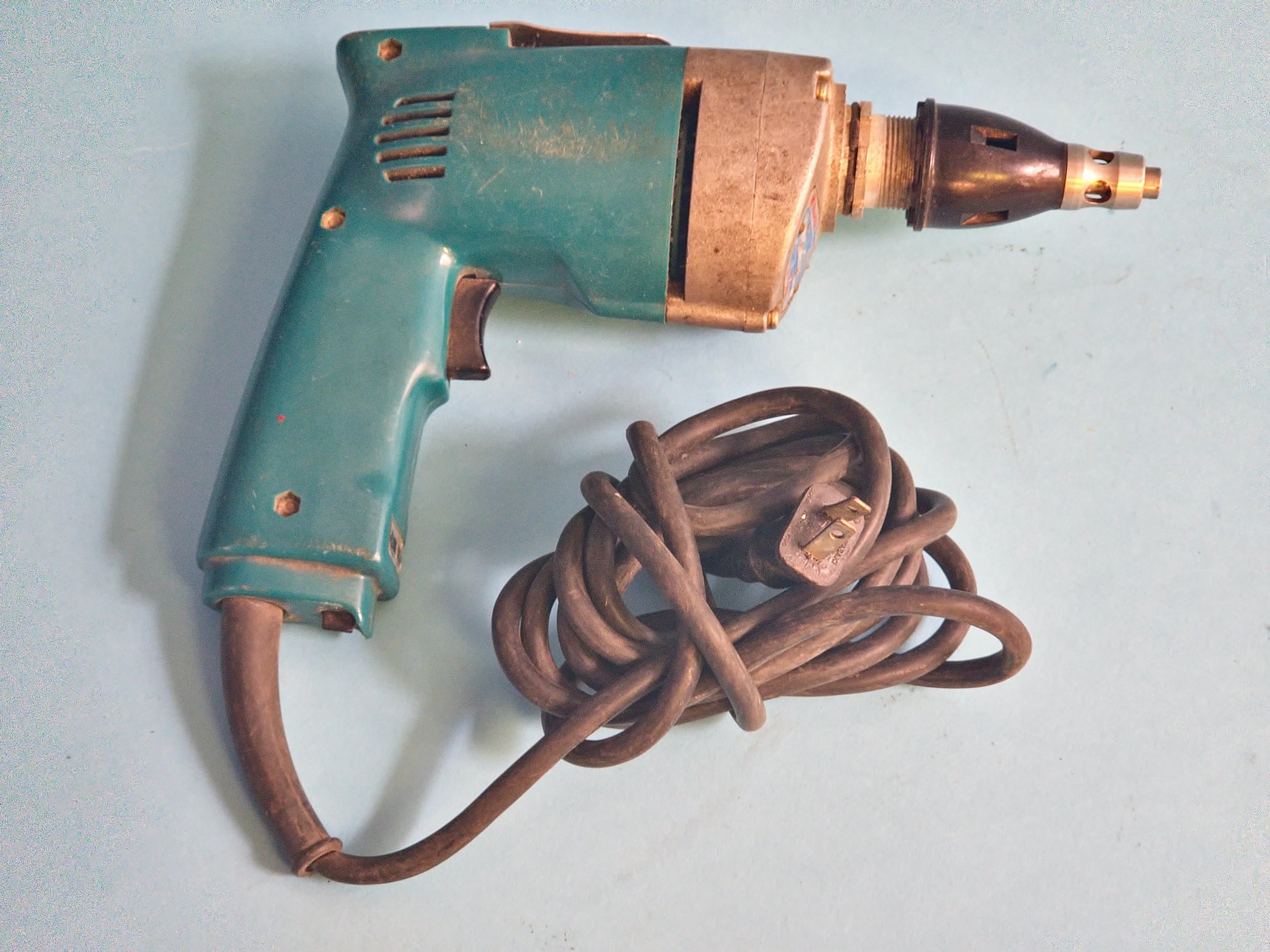 Vintage Makita Corded Drill With Variable Speed And Reverse