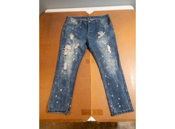 Imperious Men's Jeans Sz 38 Designer Distressed Denim - Bobby Bargain's Blowout!