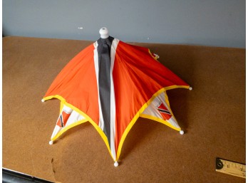 Trinidad & Tobago Souvenir Umbrella! Caribbean Travel Memorabilia Beach Bar Decoration Collectible Flag Parasol