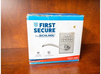First Secure Schlage Keypad Lever Entry! Security, Style, Value! PFET6SPREA30TRU