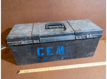 Used Plano Toolbox & Plano Prolatch StowAway Box Combo! Work Storage Tool Organizer Bargain!