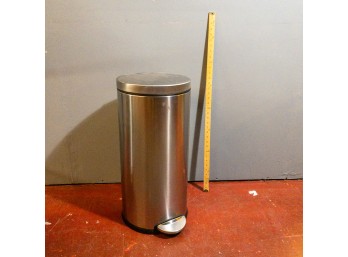 Simplehuman Trash Can: Brushed Stainless Steel Step Pedal, Sleek Design, Home Essentials, Office, Kitchen