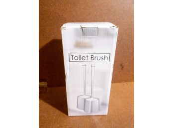 JAGURDS Toilet Brush - Stainless Steel - Bathroom Cleaning - Sleek & Effective! Clean Fast, Folks!