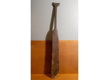 Antique? Paddle? Artifact? Wooden Object Collectible Estate Find - Bobby Bargain Auction!