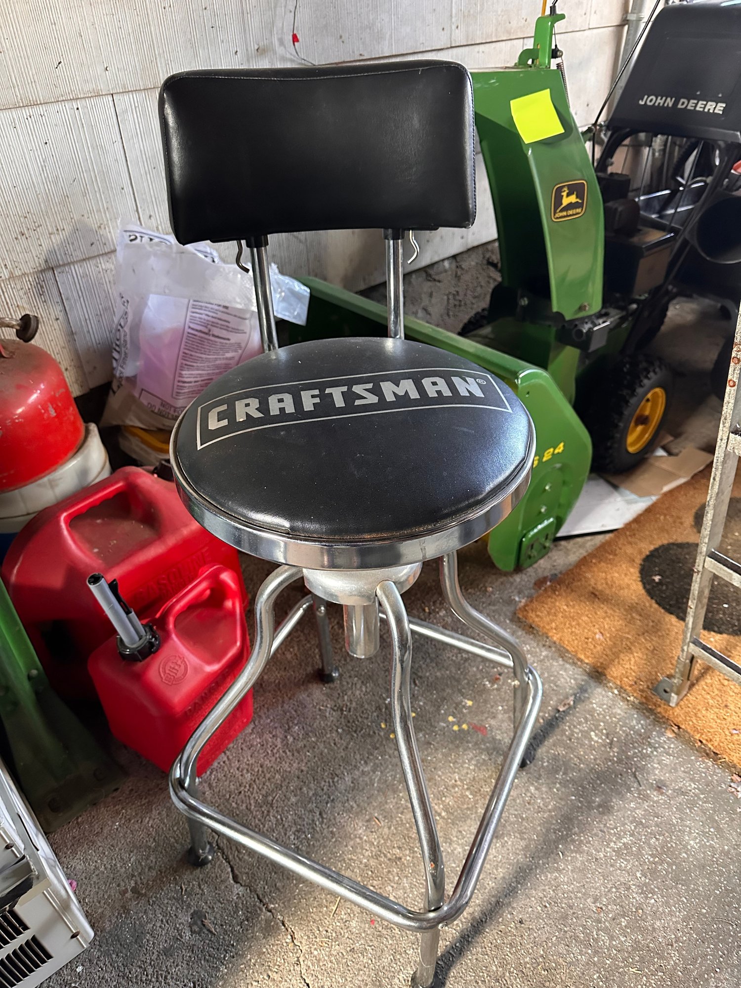 Craftsman Shop Stool Craftsman Adjustable Hydraulic Seat Stool