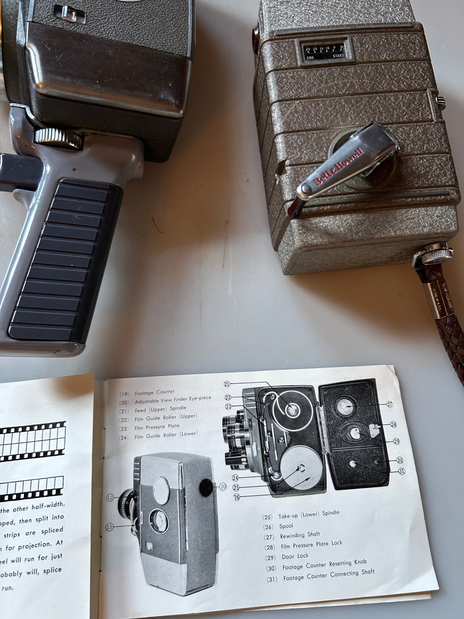 Yashica 8-EIII 8mm Film Camera Bell Howell 8mm Movie Camera