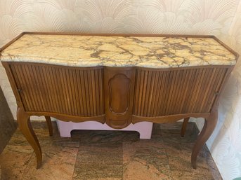 Vintage Marble Top Server