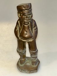 Vintage Brass Sailor