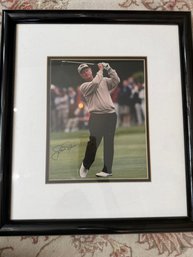 Signed Photograph Jack Nicklaus With COA