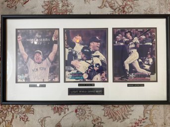 Collage NY Yankees Three Consecutive World Series Championships 1996 To 1998