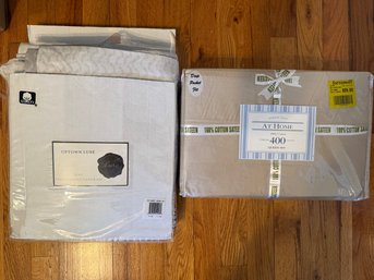 NIB Queen Sheets, King Duvet