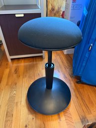 Black Standing Support Stool Height Adjustable