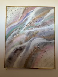 Abstract Art Acrylic Painting On Canvas Large