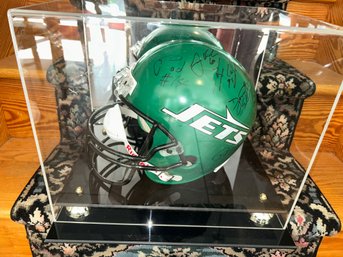 1990s NY Jets Signed Helmet