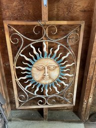 Outoodr Sun Decoration Metal