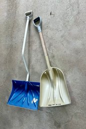 Lot Of 2 Snow Shovels