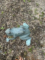 Metal Frog Garden Decor