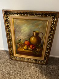 Vintage Fruit Oil Painting