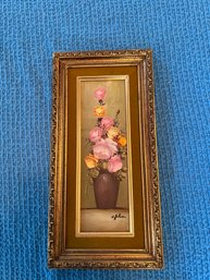 Flowers In Vase Oil Painting