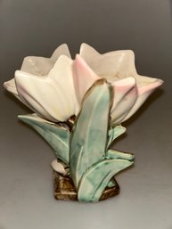 Vintage Nelson McCoy Double Tulip Vase