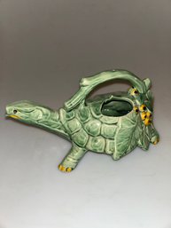 Vintage McCoy Pottery Turtle-shaped Watering Pitcher