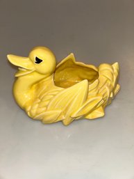 Vintage McCoy Pottery Duck Planter.