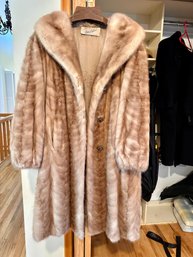 Vintage Mink Fur Coat   Small-medium