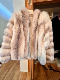 Fox Fur Jacket. Small