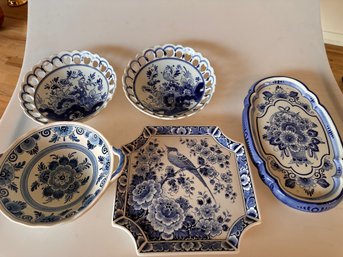 Collection Of Delft Blue