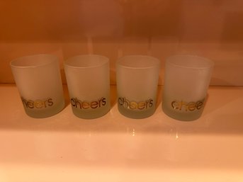 Cheers Frosted Glassware