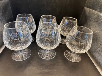 Waterford Lot Of SIX 5 1/4 Inch Glasses