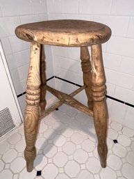 Rustic Wooden Stool