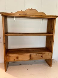 Pine Shelving / Hutch