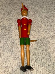 Classic Wooden Pinocchio Toy Figure