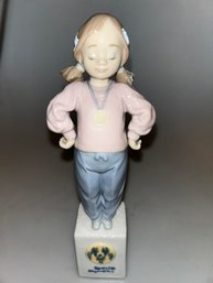 LLADRO #7515 'SPECIAL PRIDE - SHE'S A WINNER