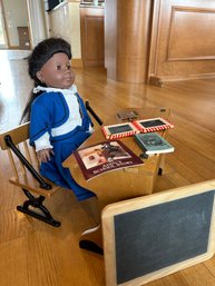 American Girl Doll Addys School Story, Doll, Desk, Accessories
