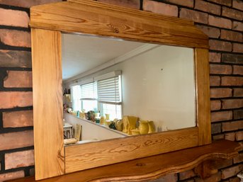 Oak Wall Mirror