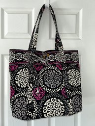 Vera Bradley Canterberry Magenta Tote Bag.