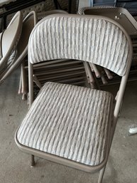 Lot Of 10 Folding Chairs